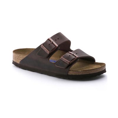 Birkenstock Arizona NU Oiled SFB Habana Narrow Fit - Brun - Sandaler Birkenstock Arizona NU Oiled SFB Habana Narrow Fit - Brun - Sandaler