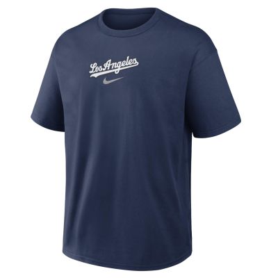 Nike SS LA Dodgers Loose Fit Heavyweight Cotton Tee - Blå - Kortermet T-skjorte Nike SS LA Dodgers Loose Fit Heavyweight Cotton Tee - Blå - Kortermet T-skjorte
