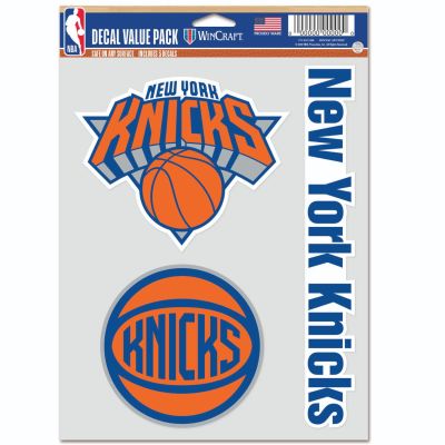 WinCraft NBA New York Knicks Multi Use Decal - Oransje - Nálepky