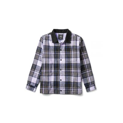 Vans X Anderson Paak Plaid Reversible chore coat MN - Blå - Skjorte Vans X Anderson Paak Plaid Reversible chore coat MN - Blå - Skjorte