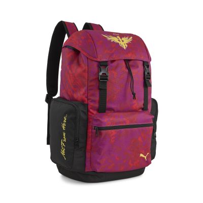 Puma LaMelo Ball Large Hooded Backpack 40L - rød - Ryggsekk