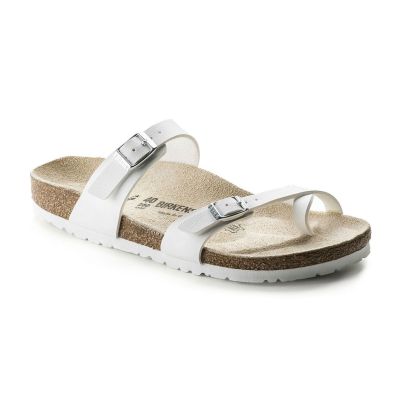 Birkenstock Mayari Birko-Flor Narrow Fit White 71053 - Hvit - Sandaler Birkenstock Mayari Birko-Flor Narrow Fit White 71053 - Hvit - Sandaler