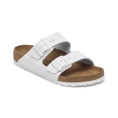 Birkenstock Arizona Natural Leather Narrow Fit White 1025061 - Hvit - Sandaler Birkenstock Arizona Natural Leather Narrow Fit White 1025061 - Hvit - Sandaler