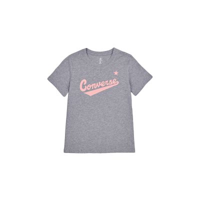 Converse Center Front Nova Classic Tee - Grå - Kortermet T-skjorte