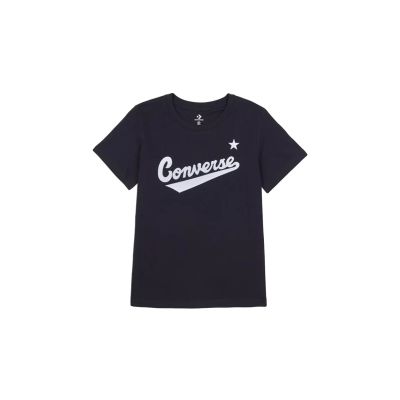 Converse Center Front Nova Classic Tee - Svart - Kortermet T-skjorte