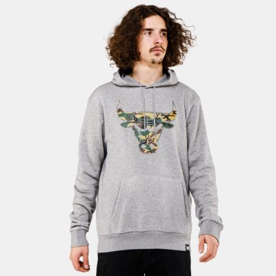 NEW ERA NBA Infill Team Logo Hoody Chicago Bulls Grey - Grå - Hettegenser