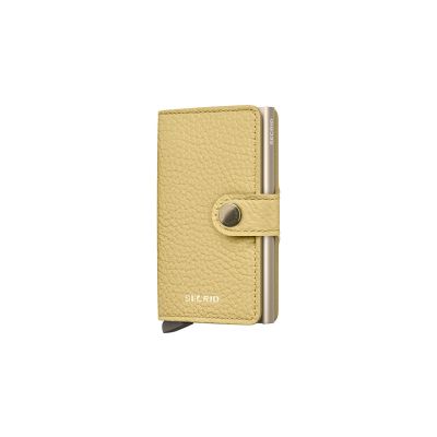 Secrid Miniwallet Pebble Butter Yellow - Gul - Accessories