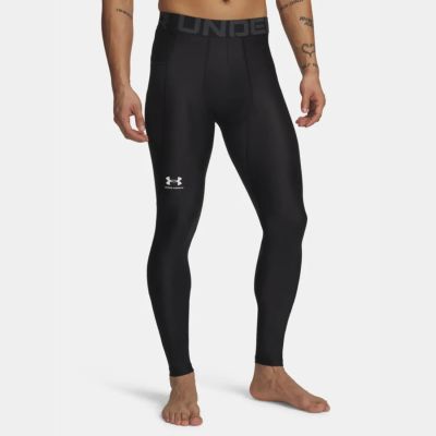Under Armour HG Armour Leggings Black - Svart - Kompresjonsleggings Under Armour HG Armour Leggings Black - Svart - Kompresjonsleggings