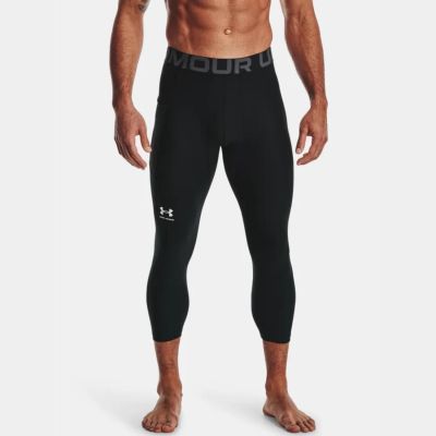 Under Armour HG Armour 3/4 Legging Black - Svart - Kompresjonsleggings Under Armour HG Armour 3/4 Legging Black - Svart - Kompresjonsleggings