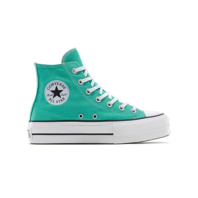 Converse Chuck Taylor All Star Lift Platform 4.5 - Grønn - Joggesko