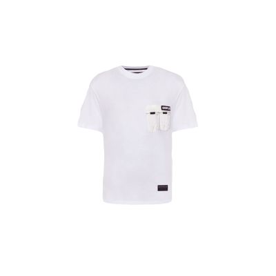 Caterpillar Multipocket T-Shirt White - Hvit - Kortermet T-skjorte Caterpillar Multipocket T-Shirt White - Hvit - Kortermet T-skjorte