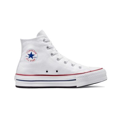Converse Chuck Taylor All Star Lift Platform Canvas High Top Big Kids - Hvit - Joggesko
