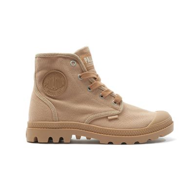 Palladium Pampa Hi Chai Tan W - Brun - Joggesko