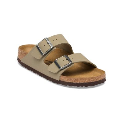 Birkenstock Arizona Birko-Flor Regular Faded Khaki Dark Brown OS - Brun - Sandaler Birkenstock Arizona Birko-Flor Regular Faded Khaki Dark Brown OS - Brun - Sandaler
