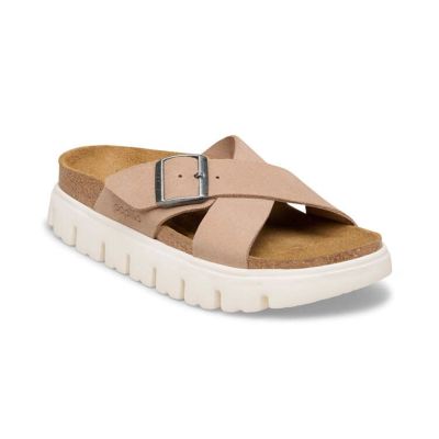 Birkenstock Siena PAP Chunky Suede Leather Narrow Fit Warm Sand - Brun - Sandaler Birkenstock Siena PAP Chunky Suede Leather Narrow Fit Warm Sand - Brun - Sandaler