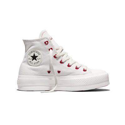 Converse Chuck Taylor All Star Lift Platform Valentine's Day 3 - Hvit - Joggesko Converse Chuck Taylor All Star Lift Platform Valentine's Day 3 - Hvit - Joggesko