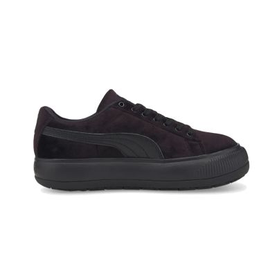 Puma Suede Mayu Velvet Wmn - rød - Joggesko Puma Suede Mayu Velvet Wmn - rød - Joggesko