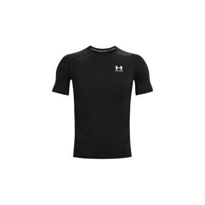 Under Armour HeatGear Armour Sort Sleeve T-shirt - Svart - Kortermet T-skjorte Under Armour HeatGear Armour Sort Sleeve T-shirt - Svart - Kortermet T-skjorte