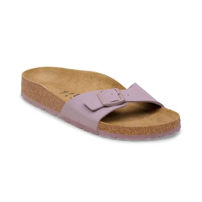 Birkenstock Madrid Birko-Flor Regular Fit Faded Purple - Lilla - Sandaler Birkenstock Madrid Birko-Flor Regular Fit Faded Purple - Lilla - Sandaler