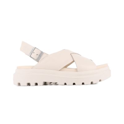 Palladium Pallacruise Crossed Almond Milk M - Brun - Sandále