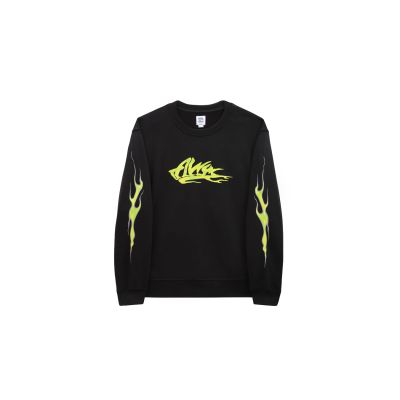 Vans X Alva Skates Crew Sweatshirt - Svart - Hettegenser Vans X Alva Skates Crew Sweatshirt - Svart - Hettegenser