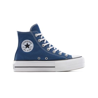 Converse Chuck Taylor All Star Lift Platform 4 - Blå - Joggesko