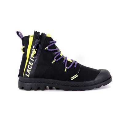Palladium Pampa Lite Lace IT - Svart - Joggesko