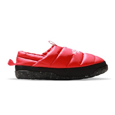 The North Face M Nuptse Winter Mules - rød - Joggesko The North Face M Nuptse Winter Mules - rød - Joggesko