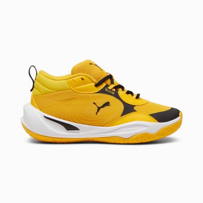 Puma Playmaker Pro JR "Yellow Sizzle" - Gul - Joggesko