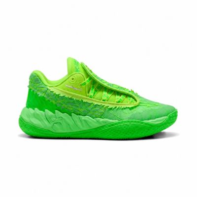 Puma MB.05 Lo Flourish JR "Fluro Green Pes" - Grønn - Joggesko Puma MB.05 Lo Flourish JR "Fluro Green Pes" - Grønn - Joggesko