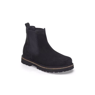 Birkenstock Highwood Slip On Suede Leather Regular Fit - Svart - Joggesko Birkenstock Highwood Slip On Suede Leather Regular Fit - Svart - Joggesko