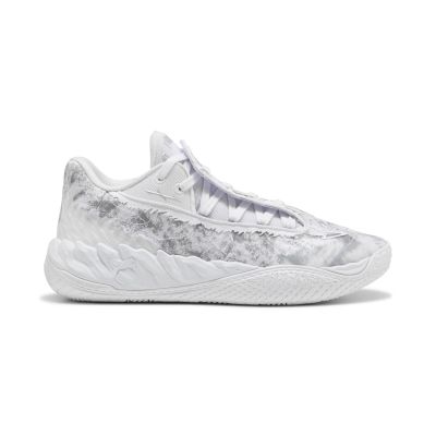 Puma MB.05 Lo Team "PUMA White Gray Echo" - Hvit - Joggesko Puma MB.05 Lo Team "PUMA White Gray Echo" - Hvit - Joggesko