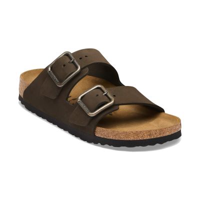 Birkenstock Arizona Wire Buckle Nubuck Leather Regular Fit Mocca - Brun - Sandaler Birkenstock Arizona Wire Buckle Nubuck Leather Regular Fit Mocca - Brun - Sandaler