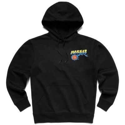 Market Slam Dunk Sketch Black - Svart - Hettegenser