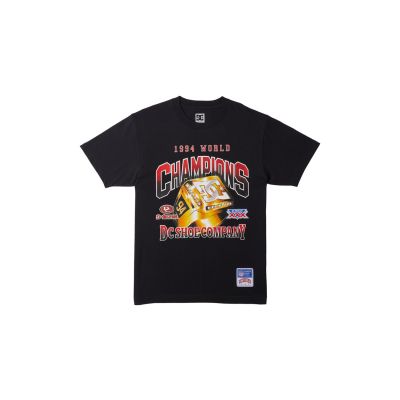 DC Shoes Champion Ring - Short Sleeves T-shirt for Men - Svart - Kortermet T-skjorte