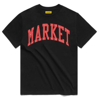 Market Arc Puff T-shirt Black - Svart - Kortermet T-skjorte Market Arc Puff T-shirt Black - Svart - Kortermet T-skjorte