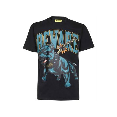 Market Beware Dog Washed Tee Black - Svart - Kortermet T-skjorte Market Beware Dog Washed Tee Black - Svart - Kortermet T-skjorte
