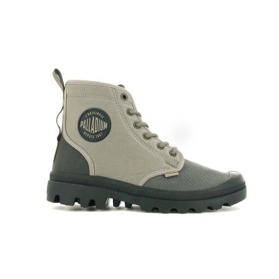 Palladium Pampa Shade 75th - Grønn - Joggesko