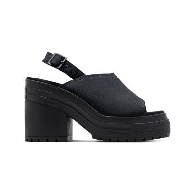 Converse Chuck 70 De Luxe Heel Mule - Svart - Sandále
