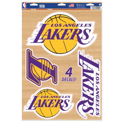 WinCraft NBA 11x17 Los Angeles Lakers Multi-Use Decal - Lilla - Nálepky