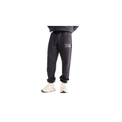 New Balance Reimagined Graphic Fleece Jogger Dark Night - Blå - Bukser New Balance Reimagined Graphic Fleece Jogger Dark Night - Blå - Bukser