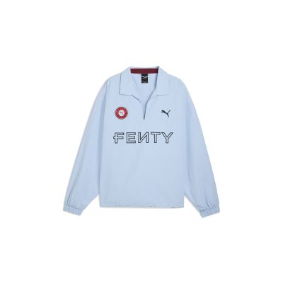Puma x Fenty Drill Top Unisex S - Blå - Hettegenser Puma x Fenty Drill Top Unisex S - Blå - Hettegenser