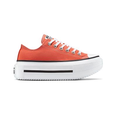 Converse Chuck Taylor All Star Lift Double Stack - rød - Joggesko