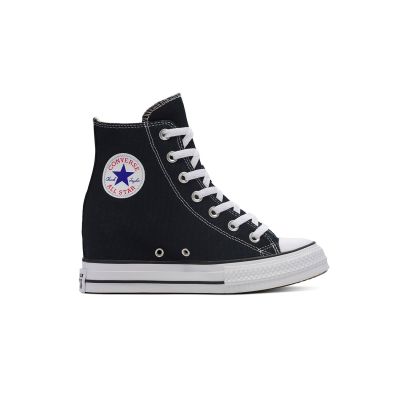 Converse Chuck Taylor All Star Wedge Platform - Svart - Joggesko Converse Chuck Taylor All Star Wedge Platform - Svart - Joggesko
