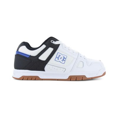 DC Shoes Stag White Black - Hvit - Joggesko DC Shoes Stag White Black - Hvit - Joggesko