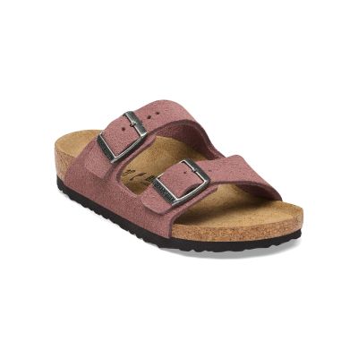 Birkenstock Arizona Kids Suede Leather Regular Pepper - Rosa - Sandaler Birkenstock Arizona Kids Suede Leather Regular Pepper - Rosa - Sandaler