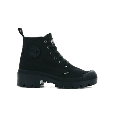 Palladium Pallabase Twill - Svart - Joggesko