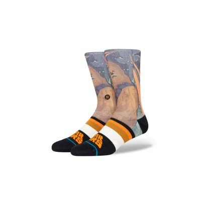 Stance Chewie By Jaz Crew Sock - Flerfarget - Sokker
