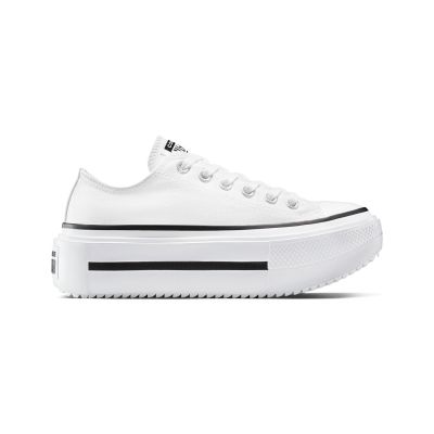 Converse Chuck Taylor All Star Lift Double Stack - Hvit - Joggesko