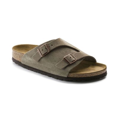 Birkenstock Zürich Suede Leather Regular Fit Grey 50461 - Grå - Sandaler Birkenstock Zürich Suede Leather Regular Fit Grey 50461 - Grå - Sandaler